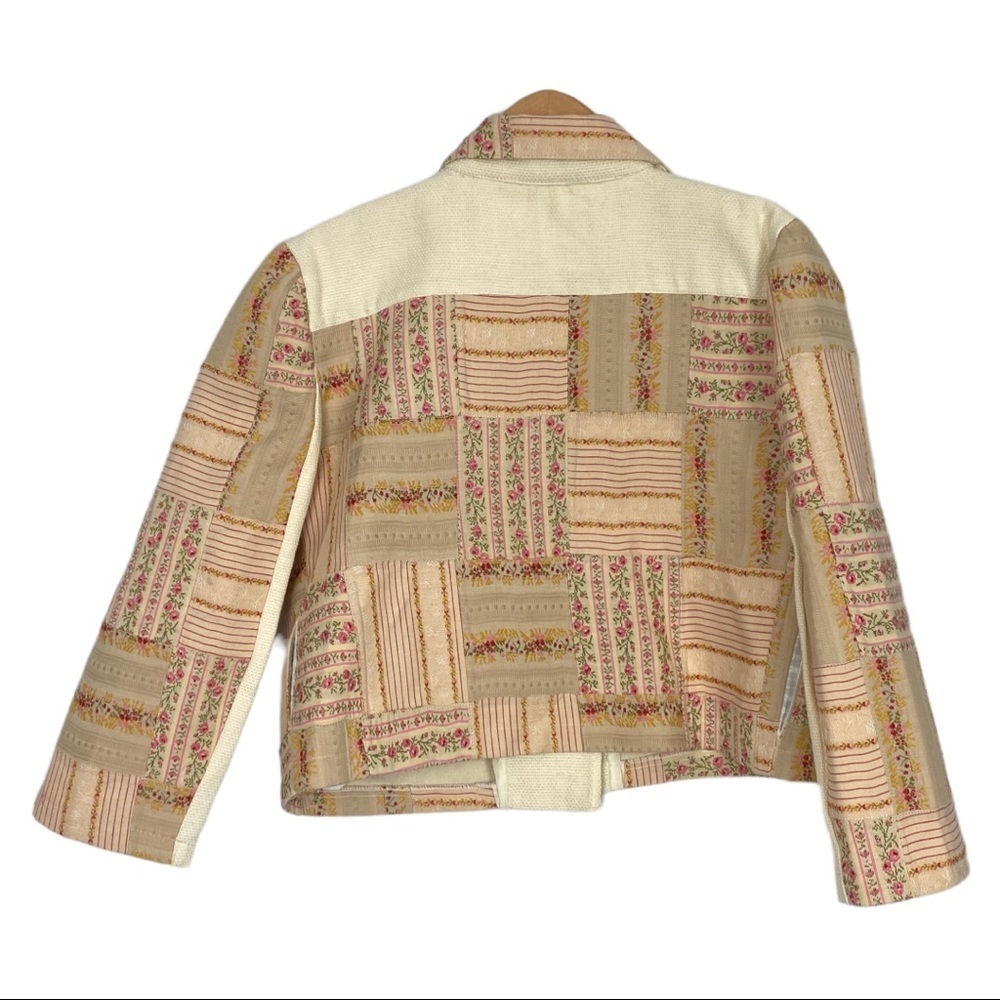Andrea Diodati Patchwork Moto Jacket - image 4